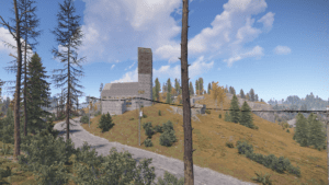 Die Schädelkirche bei Sonnenschein