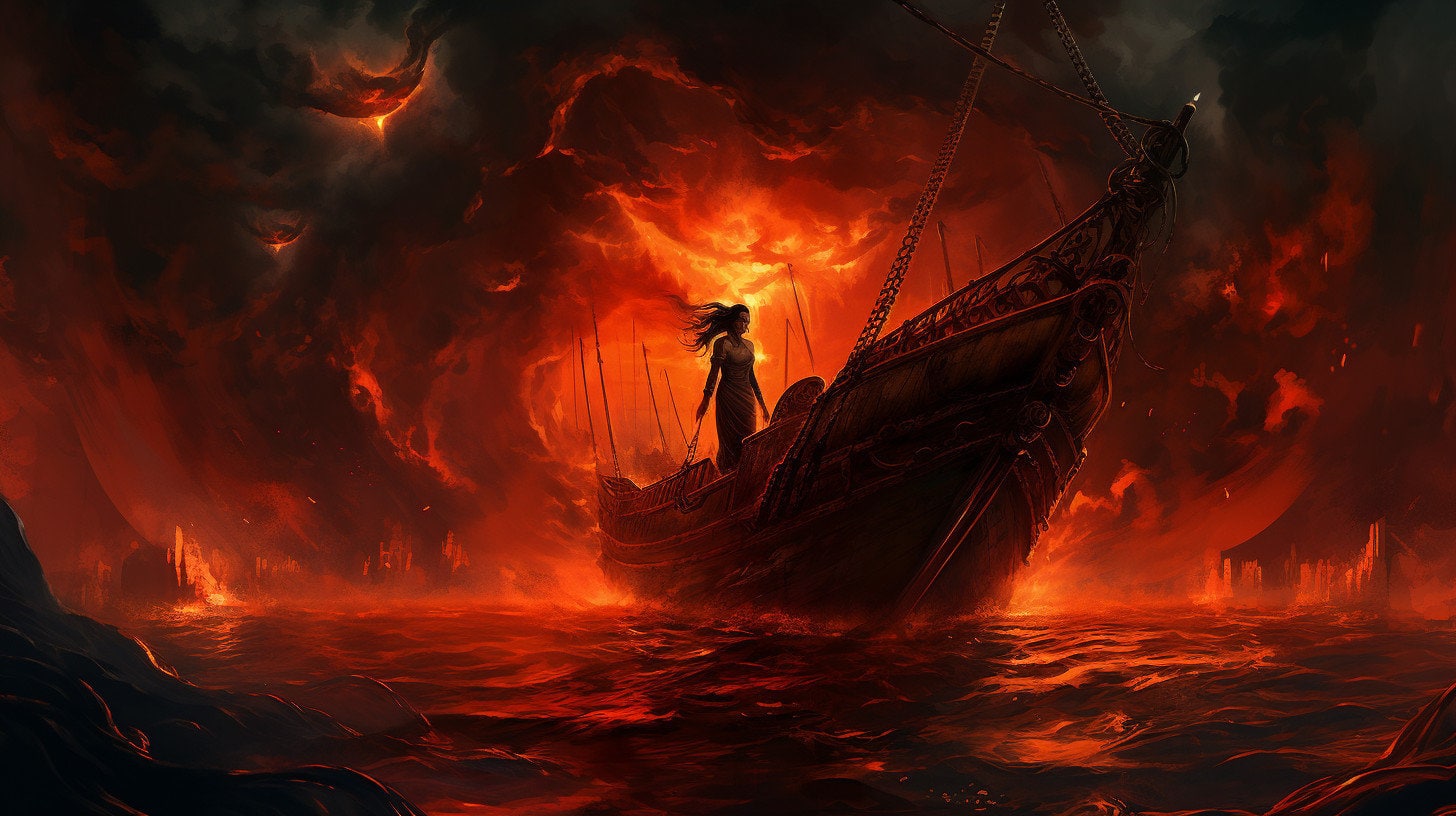 Das Unwetter war nicht von dieser Welt...: Die Schädelkirche von Rust - Pilgerreise