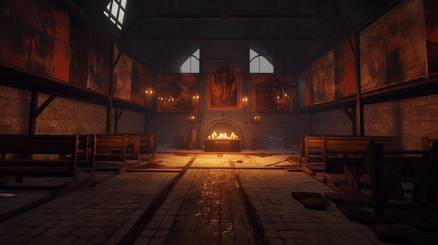 Kirchenkunst, Kirchenbänke und mehr. Vielen Dank für die Spenden: Die Schädelkirche von Rust