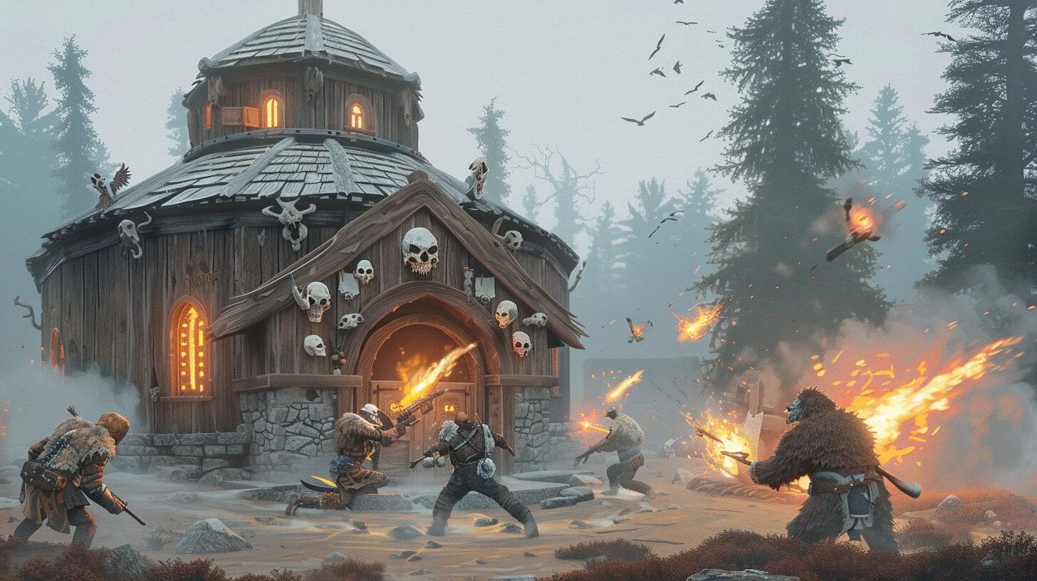 Die Angreifer an der Schädelkirche waren seltsame Gestalten. Sie wirkten wie pupertierende Kinder, die in verwahrlost in einer Höhlen hausen...