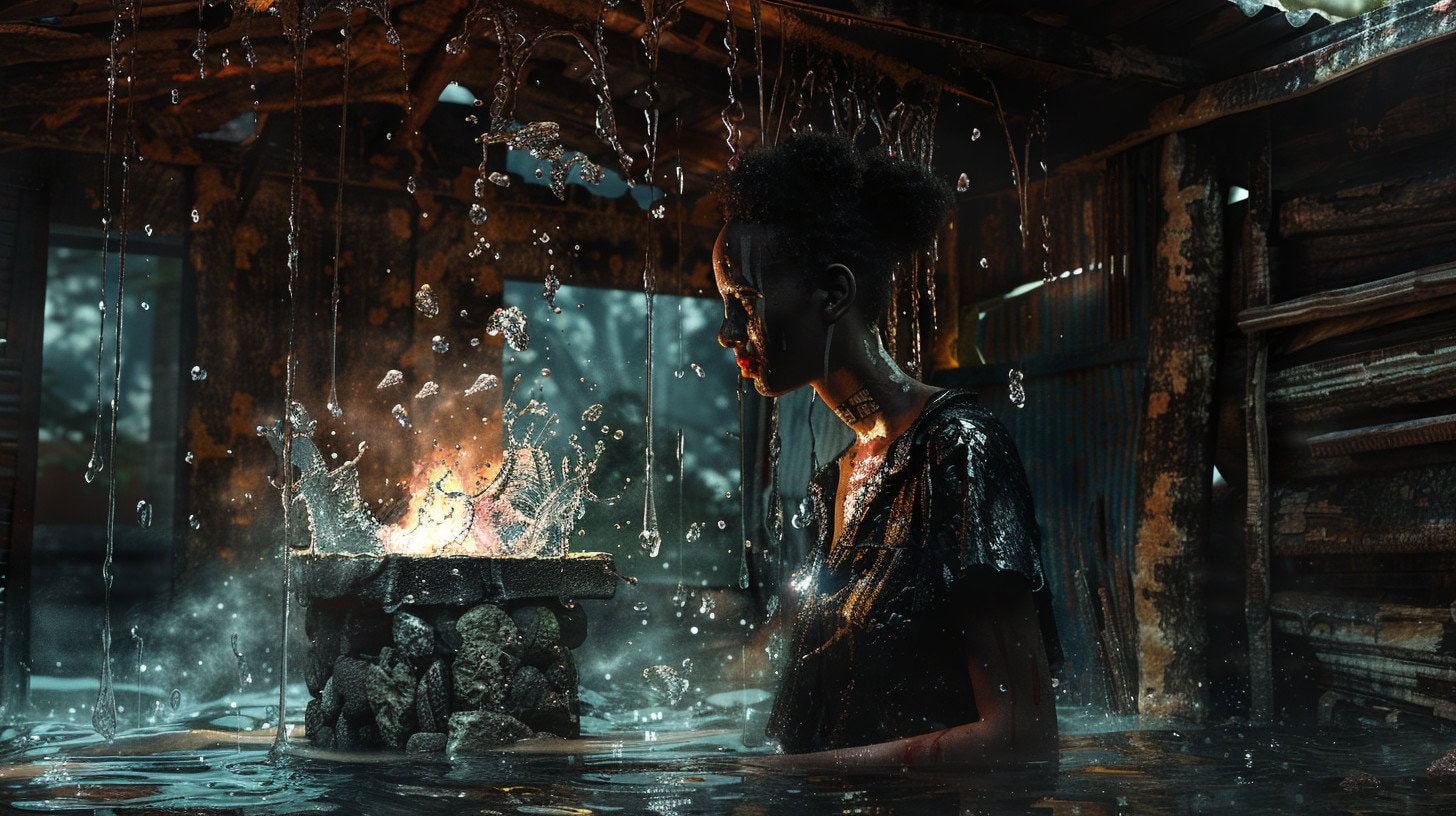 Wasser von allen Seiten: Nicht zu fassen, was da passiert ist...